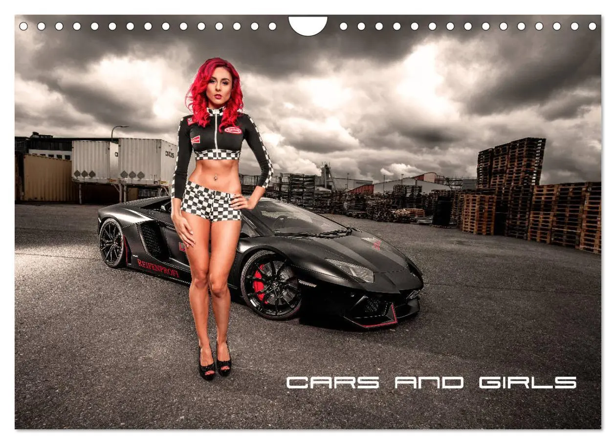 Cover: 9783457940242 | Cars and Girls (Wandkalender 2026 DIN A4 quer), CALVENDO...