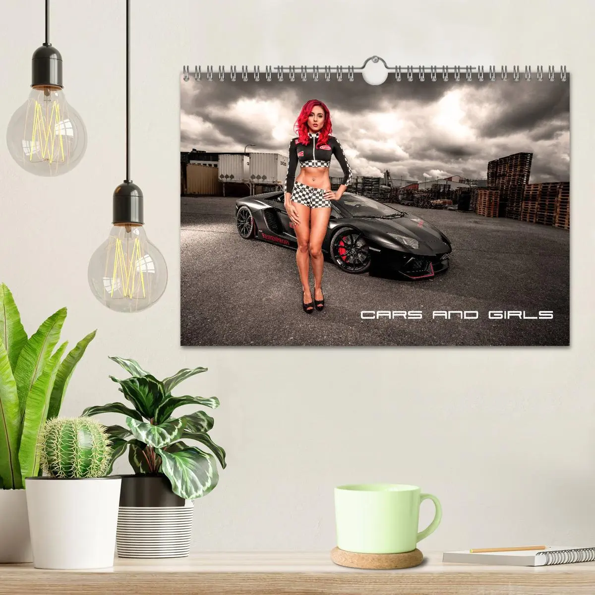 Bild: 9783457940242 | Cars and Girls (Wandkalender 2026 DIN A4 quer), CALVENDO...