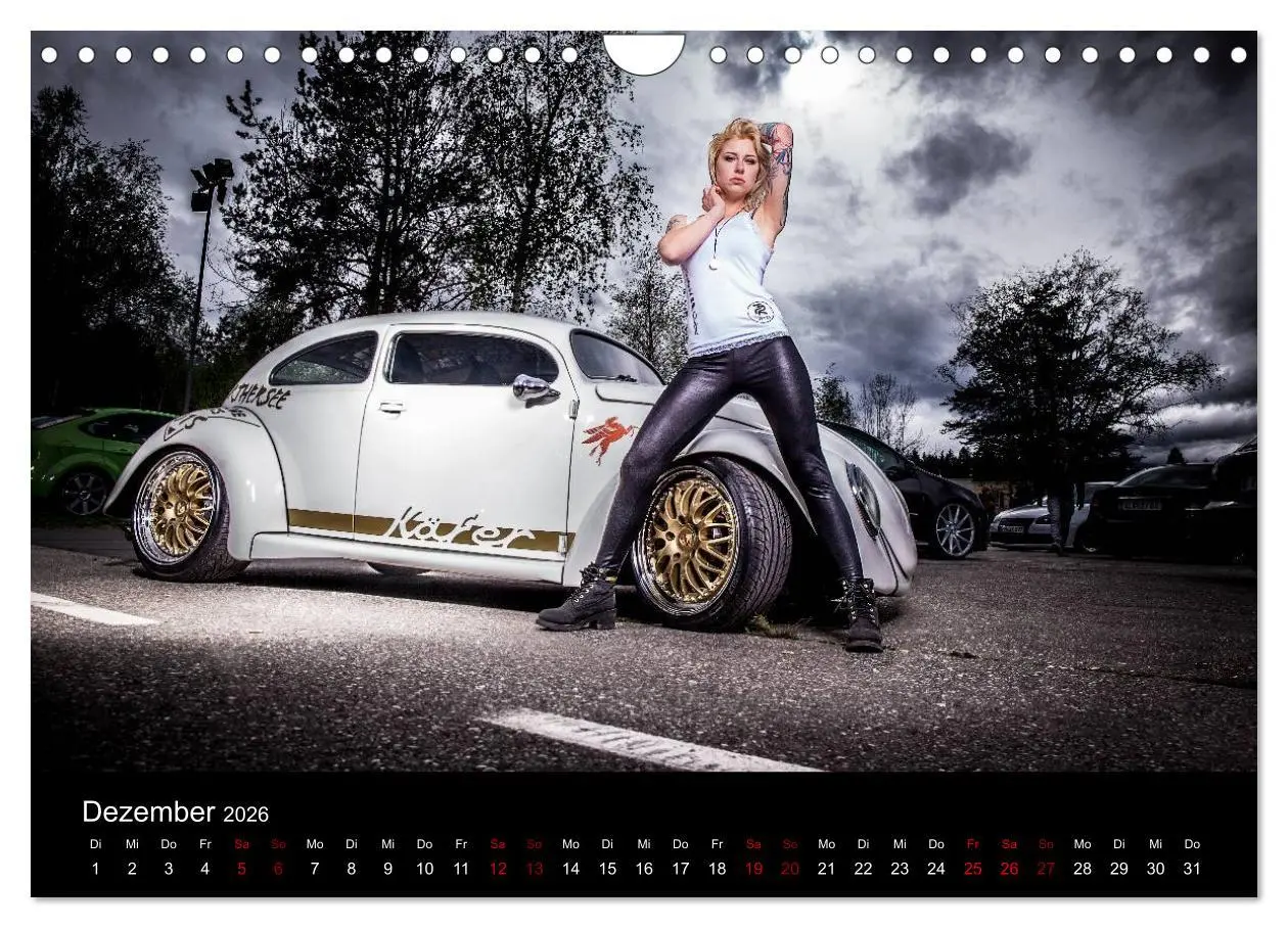 Bild: 9783457940242 | Cars and Girls (Wandkalender 2026 DIN A4 quer), CALVENDO...