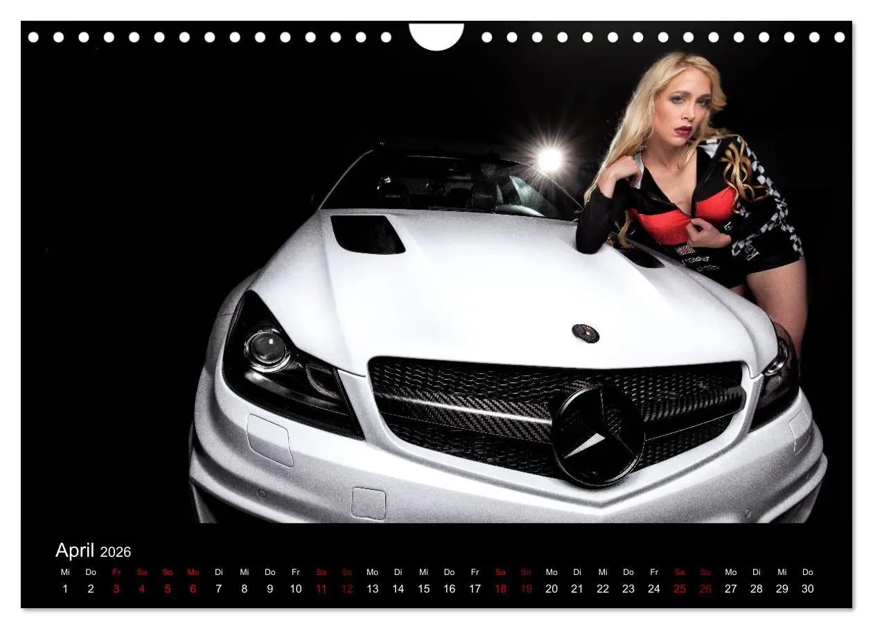 Bild: 9783457940242 | Cars and Girls (Wandkalender 2026 DIN A4 quer), CALVENDO...