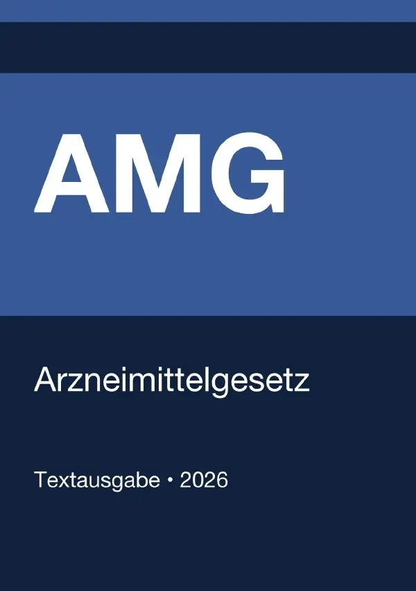Cover: 9783565160242 | AMG - Arzneimittelgesetz (Deutschland) 2026 | Gesetze24 Deutschland