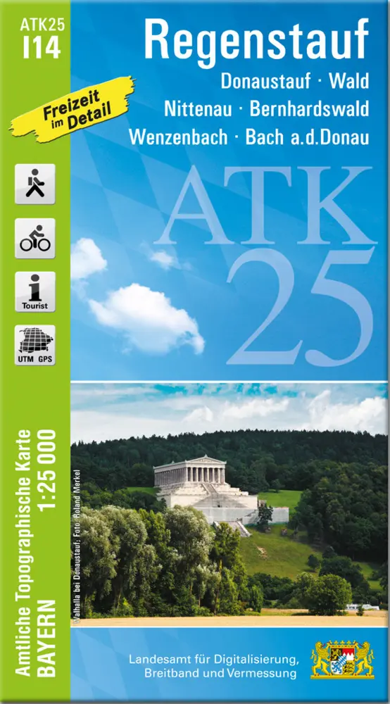Cover: 9783987760242 | ATK25-I14 Regenstauf (Amtliche Topographische Karte 1:25000) | Deutsch