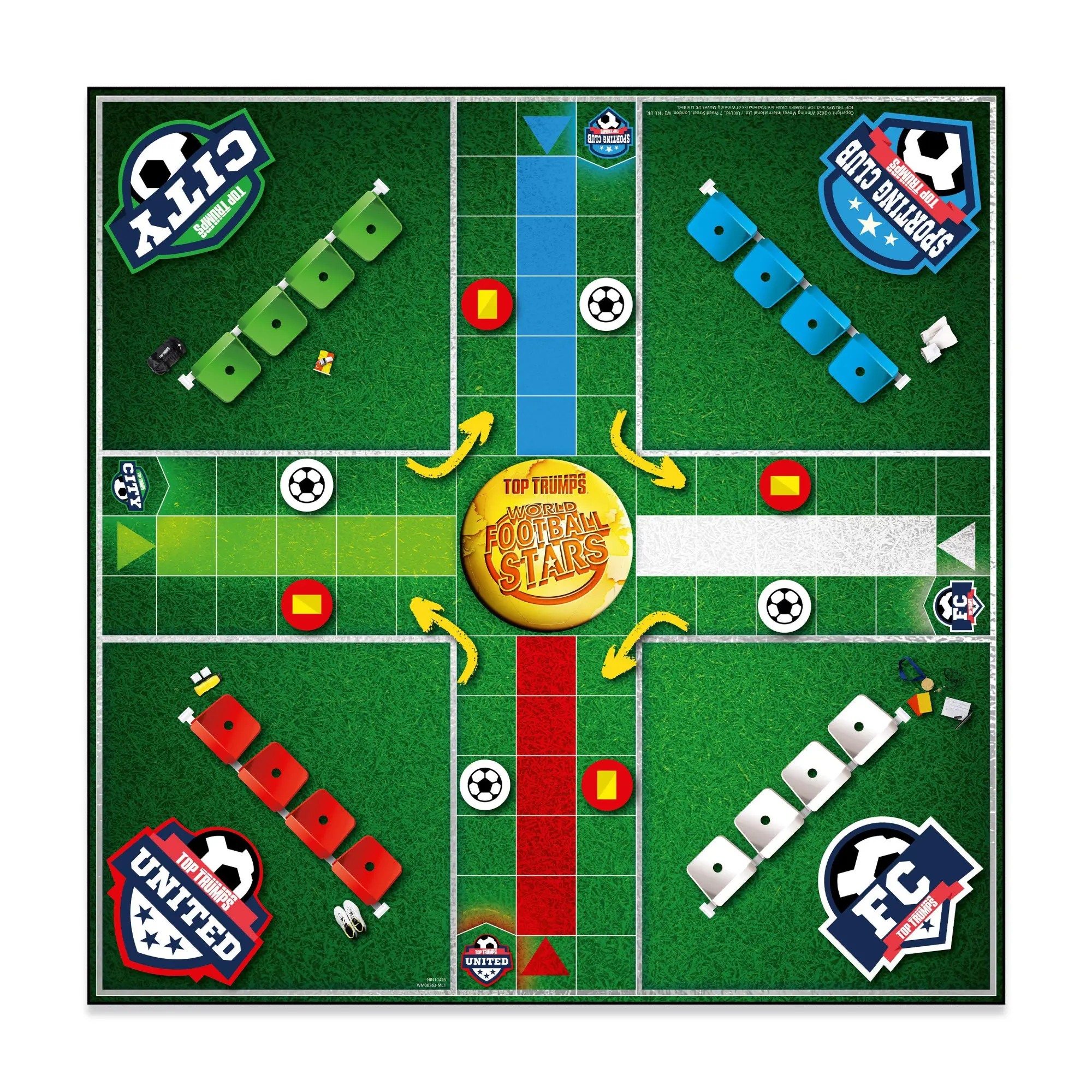 Bild: 5036905030342 | Top Trumps Dash Weltfussball Stars | Spiel | Deutsch | 2026