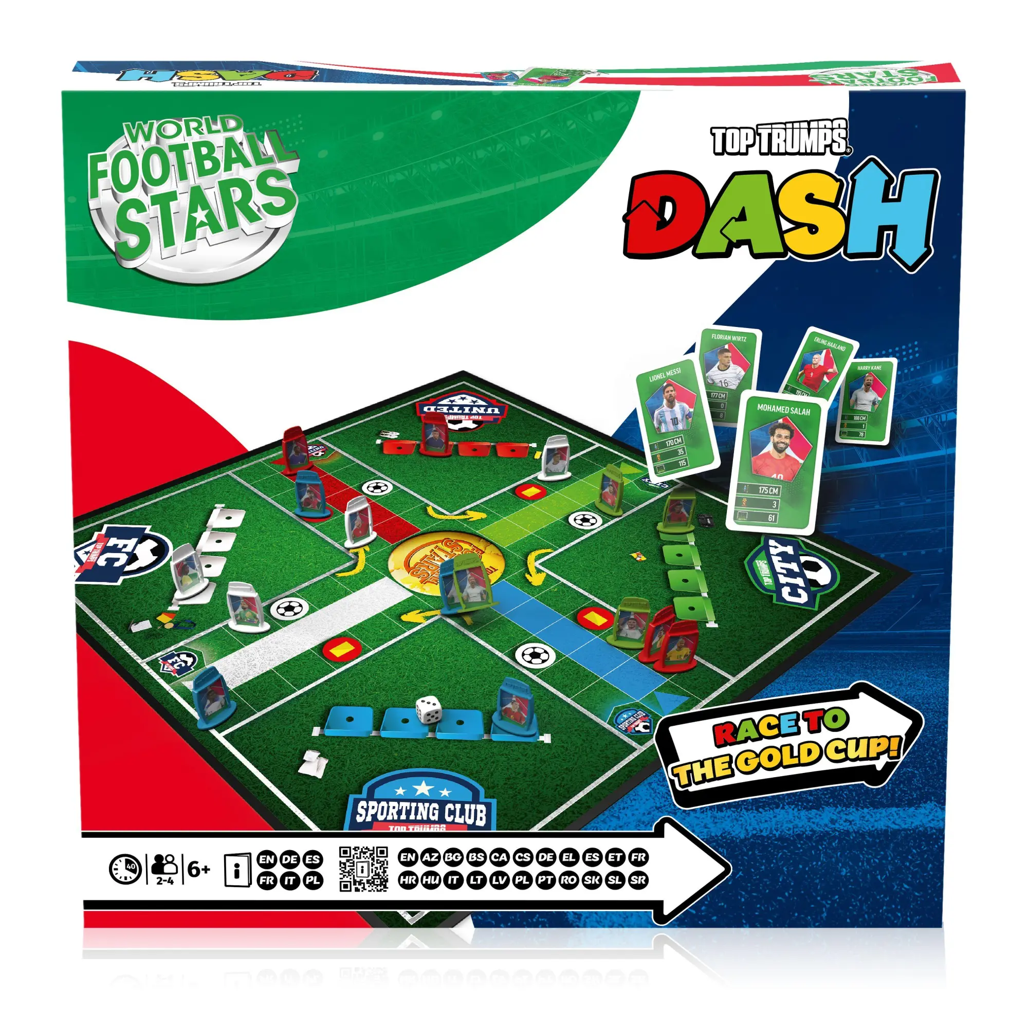 Bild: 5036905030342 | Top Trumps Dash Weltfussball Stars | Spiel | Deutsch | 2026