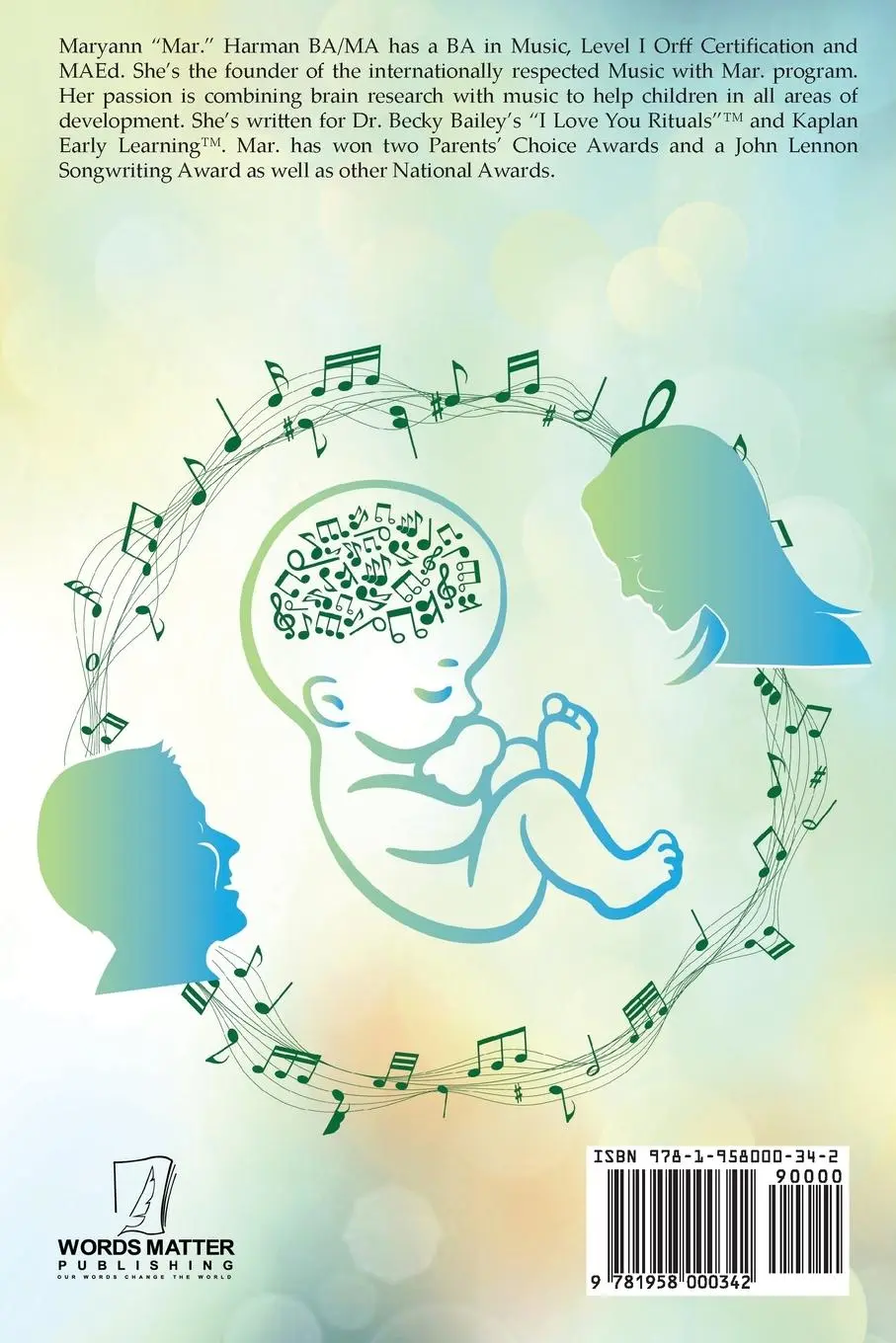 Rückseite: 9781958000342 | Building Brains with Music | Maryann Harman | Taschenbuch | Englisch