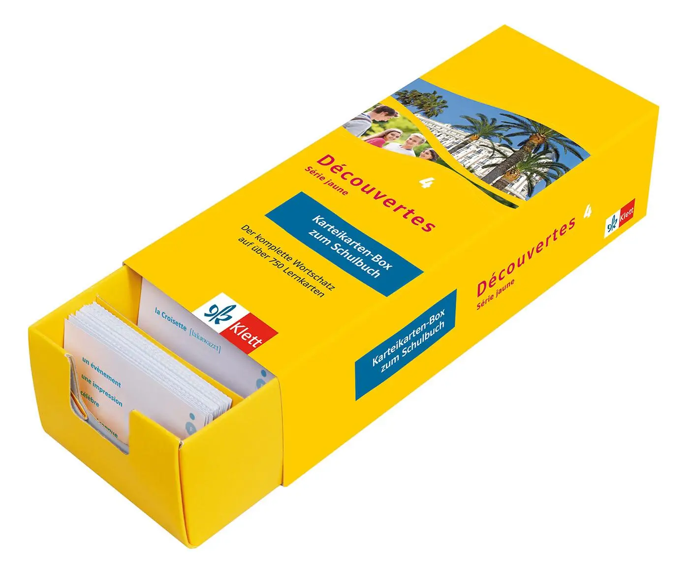 Cover: 9783129240342 | Découvertes Série Jaune 4. Vokabel-Lernbox zum Schulbuch | Box | 2017