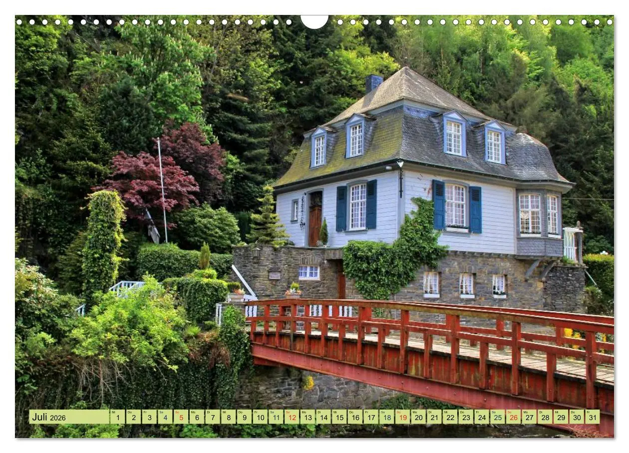 Bild: 9783457930342 | Die schönsten Orte der Eifel - Monschau (Wandkalender 2026 DIN A3...