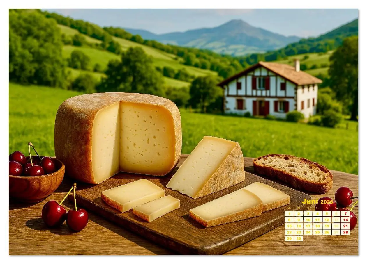 Bild: 9783516640342 | Käse aus aller Welt (Wandkalender 2026 DIN A3 quer), CALVENDO...