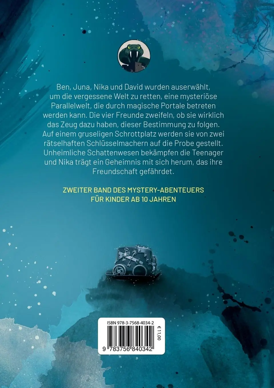 Rückseite: 9783756840342 | Die Moosburger | Versunkenes Geheimnis | Marco Rota | Taschenbuch