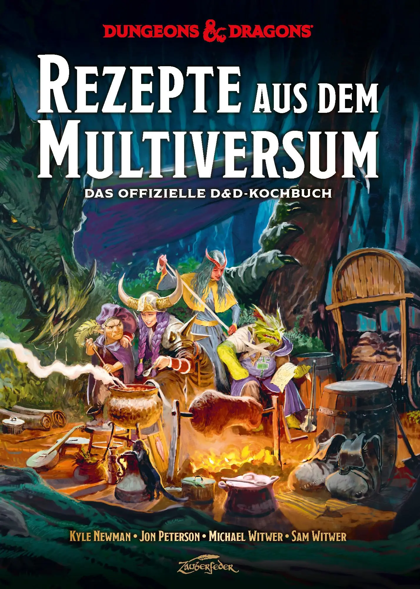 Cover: 9783964810342 | Dungeons &amp; Dragons: Rezepte aus dem Multiversum | Kyle Newman (u. a.)