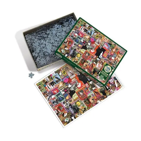 Bild: 625012400442 | Cobble Hill Katzen Collage 1000 Teile | Spiel | In Spielebox | 3840044