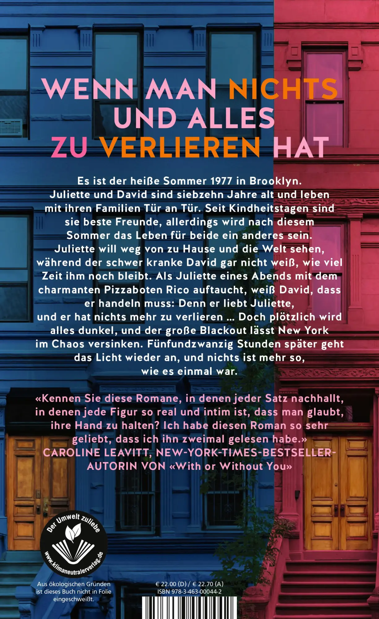 Rückseite: 9783463000442 | Es war einmal in Brooklyn | Syd Atlas | Buch | 288 S. | Deutsch | 2023