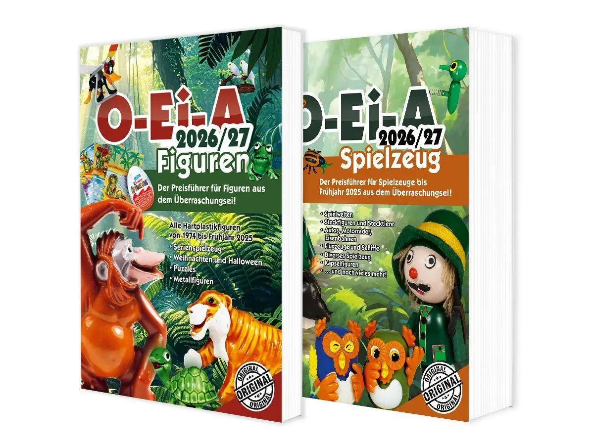 Cover: 9783944550442 | Das O-Ei-A 2er Bundle 2026/27 - O-Ei-A Figuren und O-Ei-A Spielzeug...