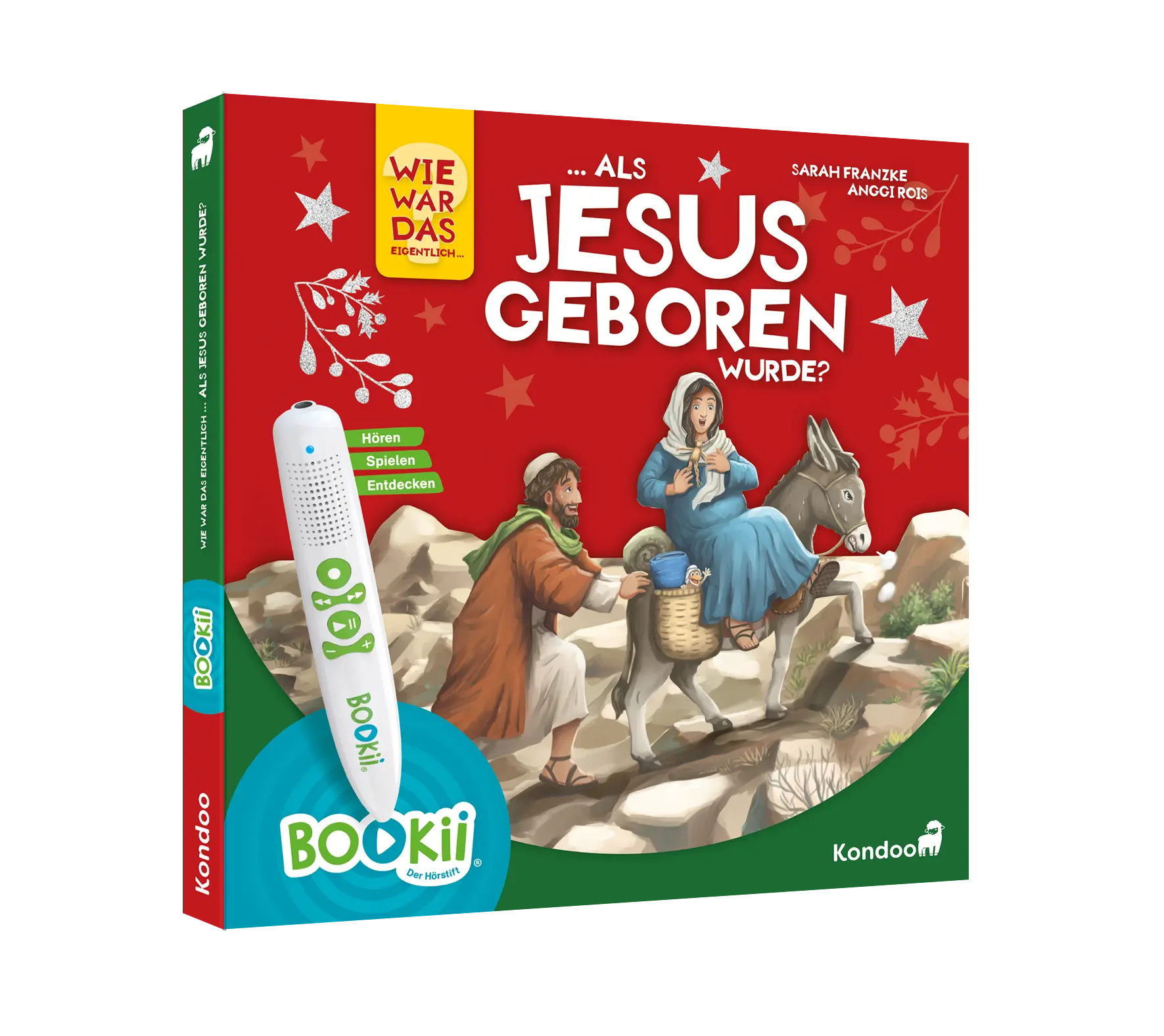 Cover: 9783964800442 | Wie war das eigentlich ... als Jesus geboren wurde? | BOOKii | Franzke
