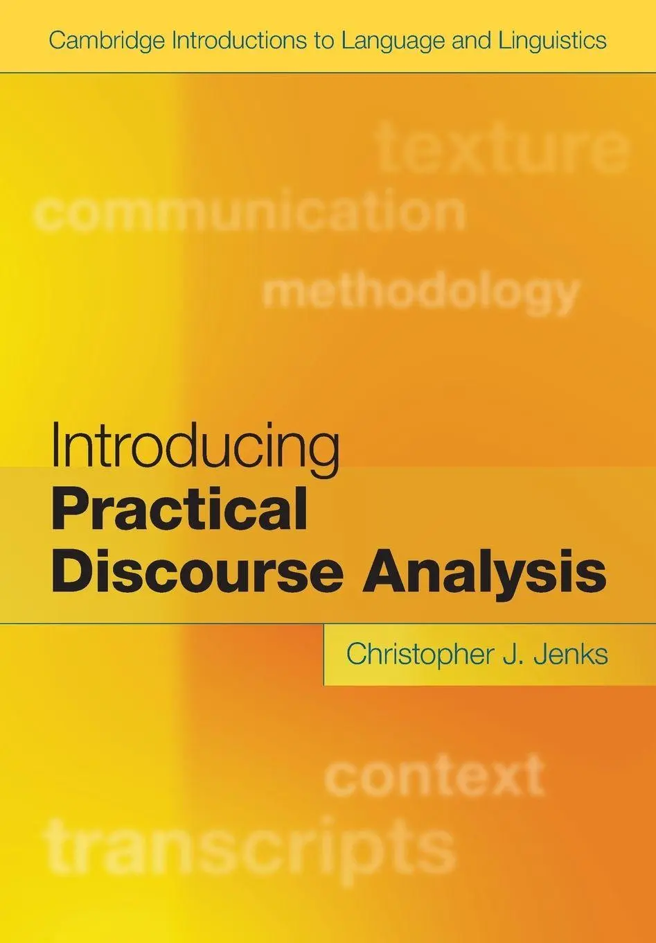 Cover: 9781009250542 | Introducing Practical Discourse Analysis | Christopher J. Jenks | Buch