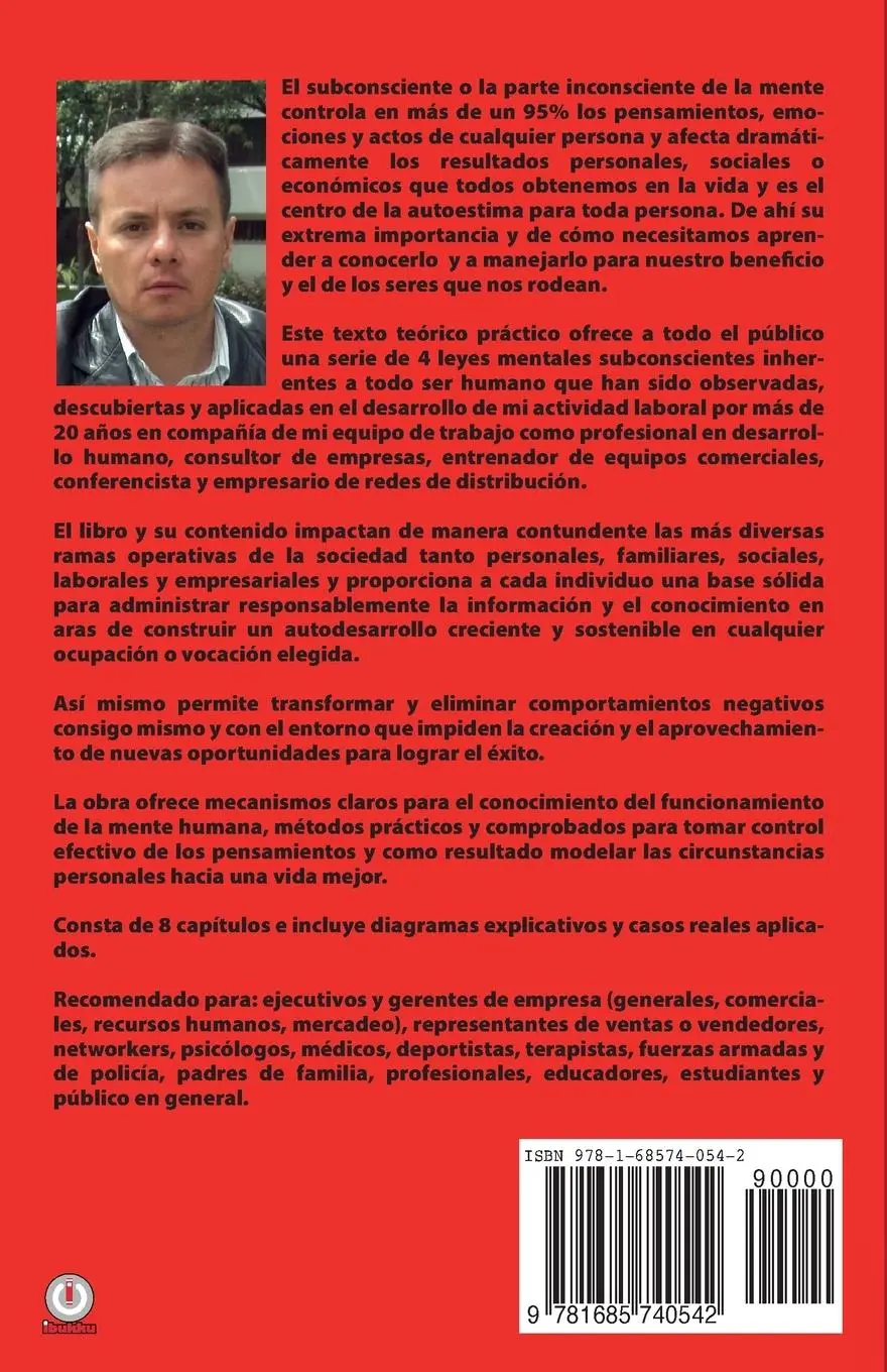Rückseite: 9781685740542 | Las cuatro leyes de la mente subconsciente y su aplicación para...