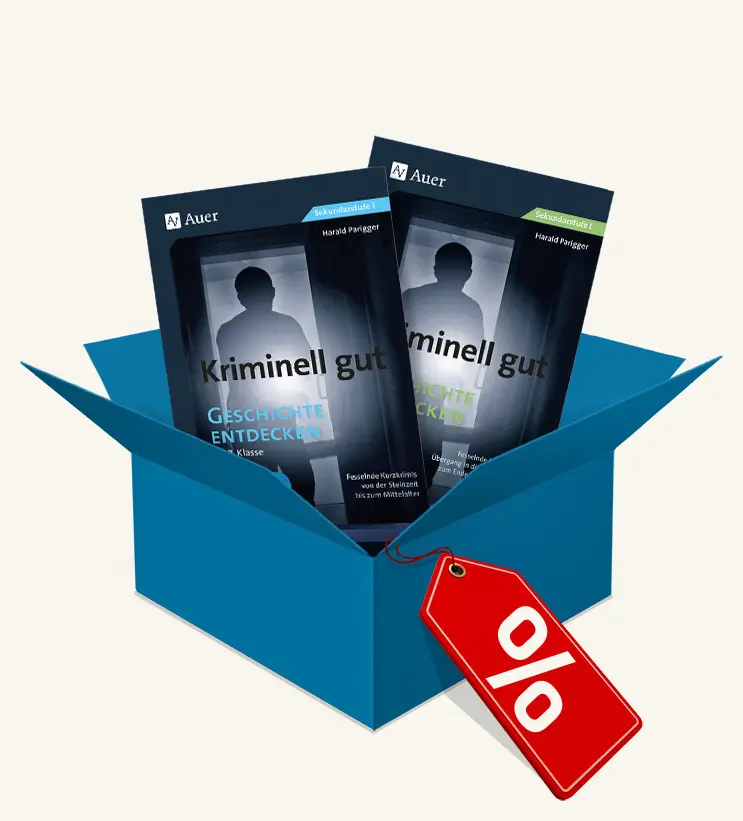 Cover: 9783403690542 | Paket: Kriminell gut Geschichte entdecken Klassen 5 bis 10 | Broschüre
