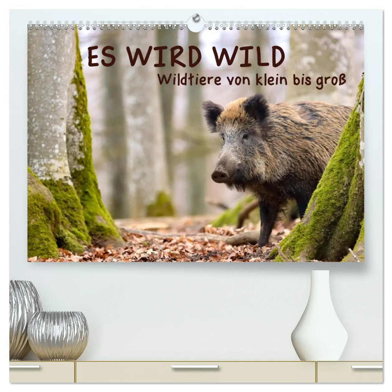 Cover: 9783457600542 | ES WIRD WILD Wildtiere von klein bis groß (hochwertiger Premium...