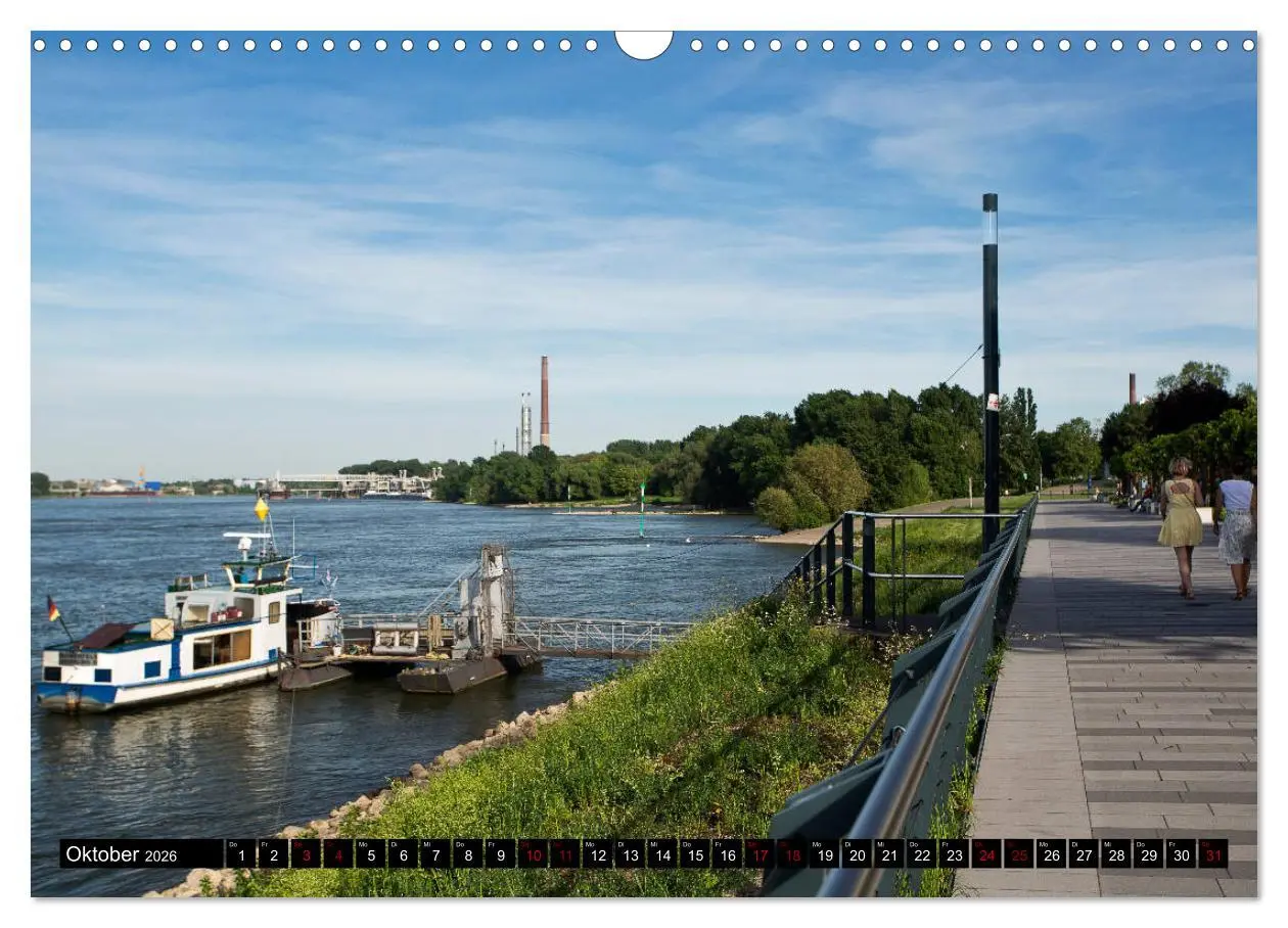 Bild: 9783457840542 | Wesseling am Rhein (Wandkalender 2026 DIN A3 quer), CALVENDO...