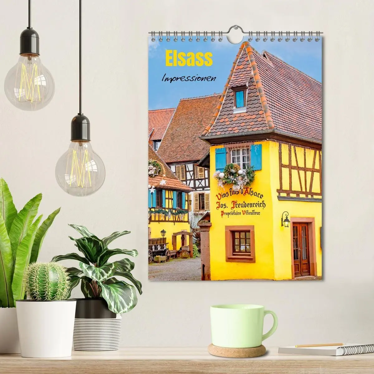 Bild: 9783569260542 | Elsass - Impressionen (Wandkalender 2027 DIN A4 hoch), CALVENDO...