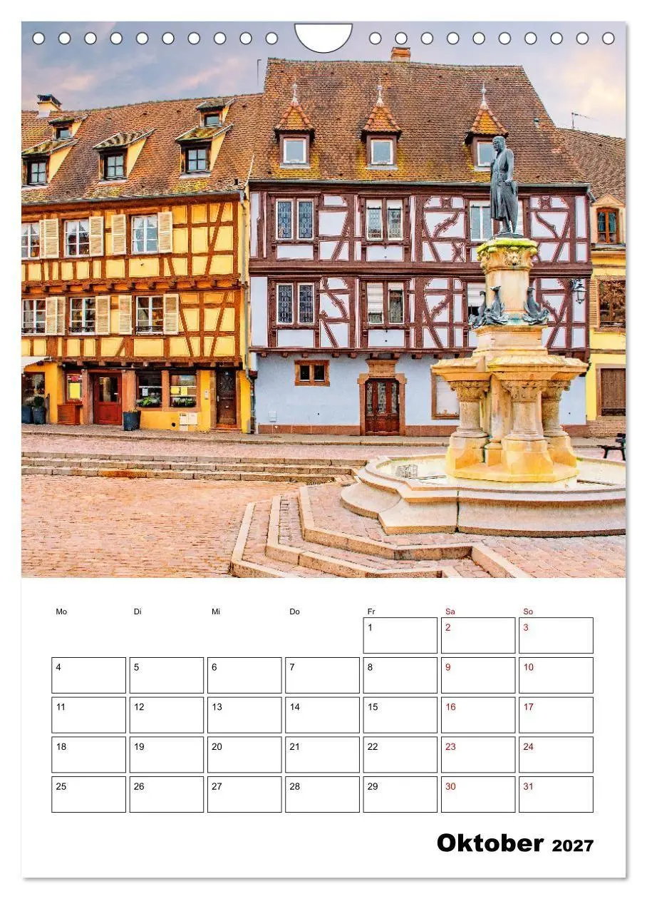 Bild: 9783569260542 | Elsass - Impressionen (Wandkalender 2027 DIN A4 hoch), CALVENDO...