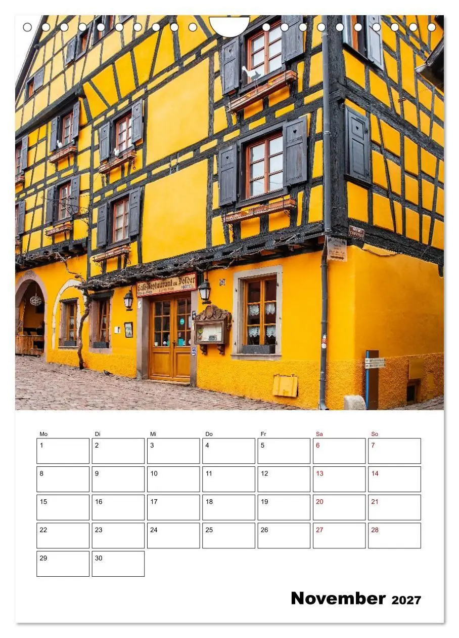 Bild: 9783569260542 | Elsass - Impressionen (Wandkalender 2027 DIN A4 hoch), CALVENDO...