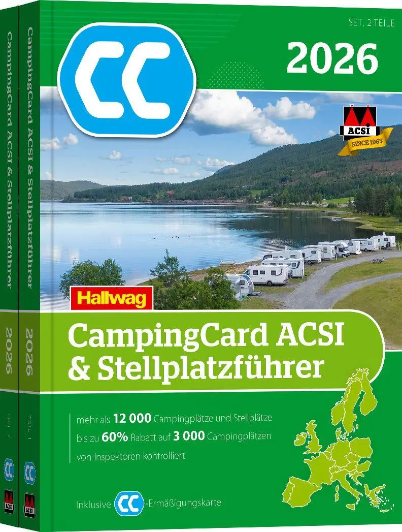 Cover: 9783828330542 | ACSI CampingCard &amp; Stellplatzführer 2026 | Taschenbuch | 1932 S.