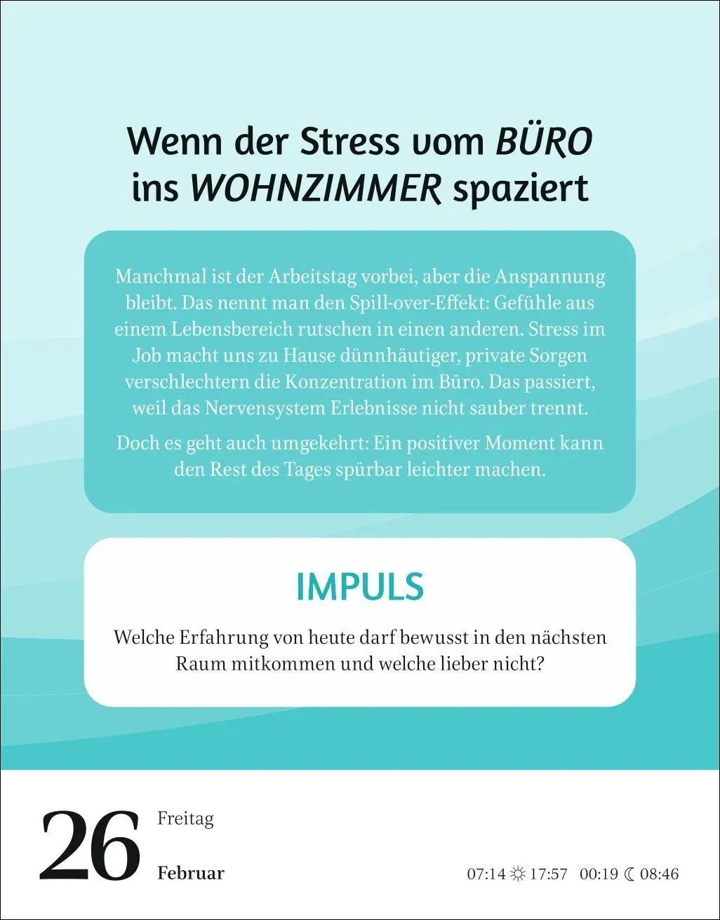 Bild: 9783840040542 | Der Psychologie-Kalender Tagesabreißkalender 2027 - Endlich wissen,...