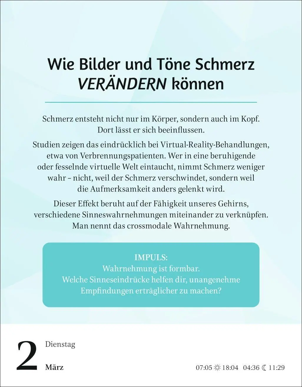 Bild: 9783840040542 | Der Psychologie-Kalender Tagesabreißkalender 2027 - Endlich wissen,...