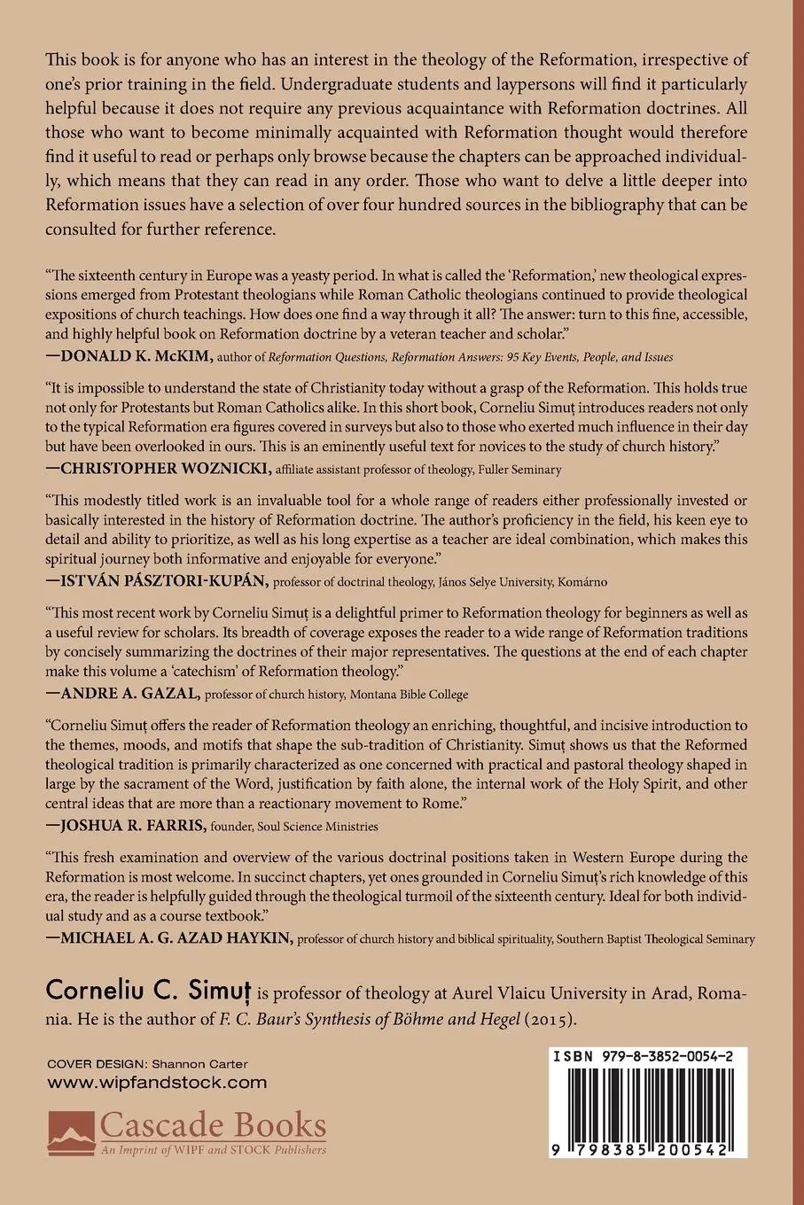 Rückseite: 9798385200542 | A Very Brief Introduction to Reformation Doctrine | Corneliu C. Simut