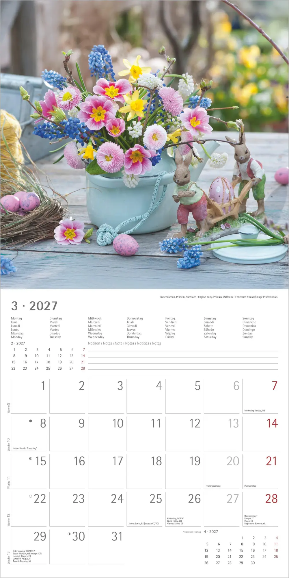 Bild: 4069095010642 | Blumenträume 2027 | Neumann Verlage GmbH &amp; Co KG | Kalender | 14 S.