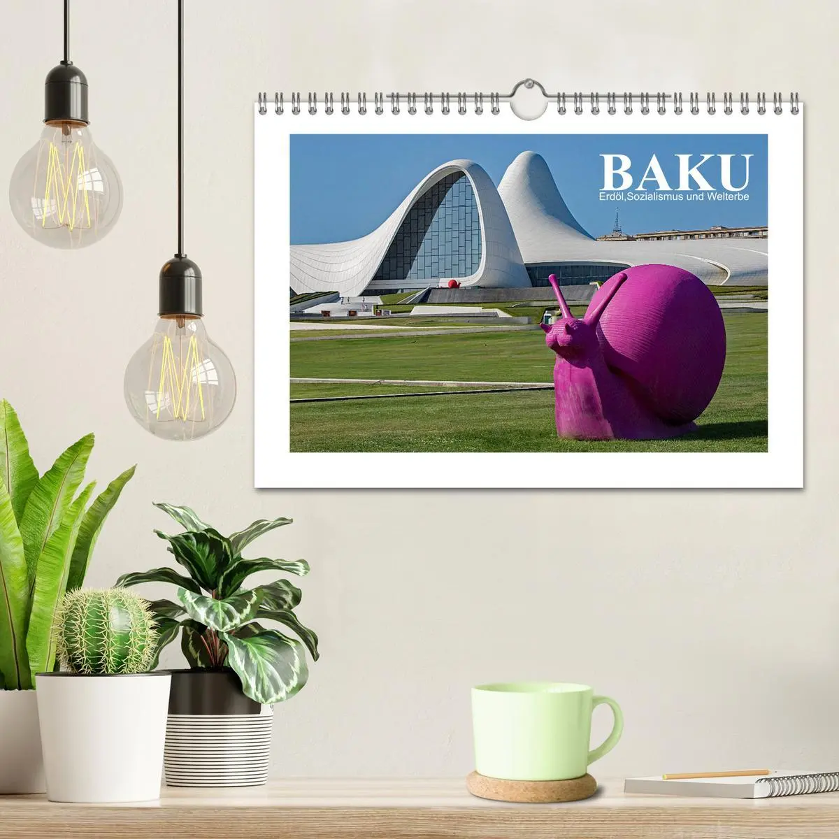Bild: 9783457760642 | Baku - Erdöl, Sozialismus und Welterbe (Wandkalender 2026 DIN A4...