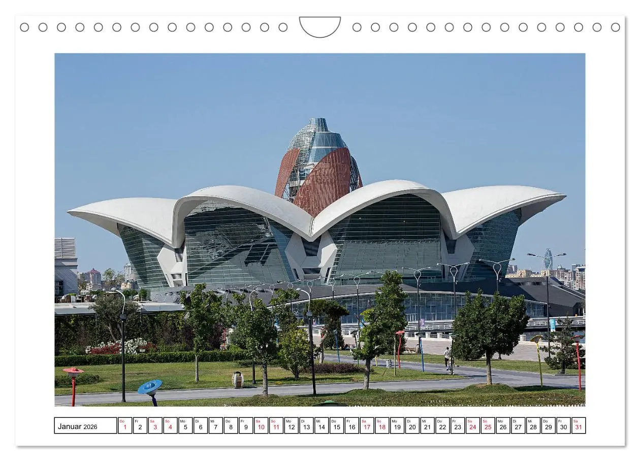 Bild: 9783457760642 | Baku - Erdöl, Sozialismus und Welterbe (Wandkalender 2026 DIN A4...