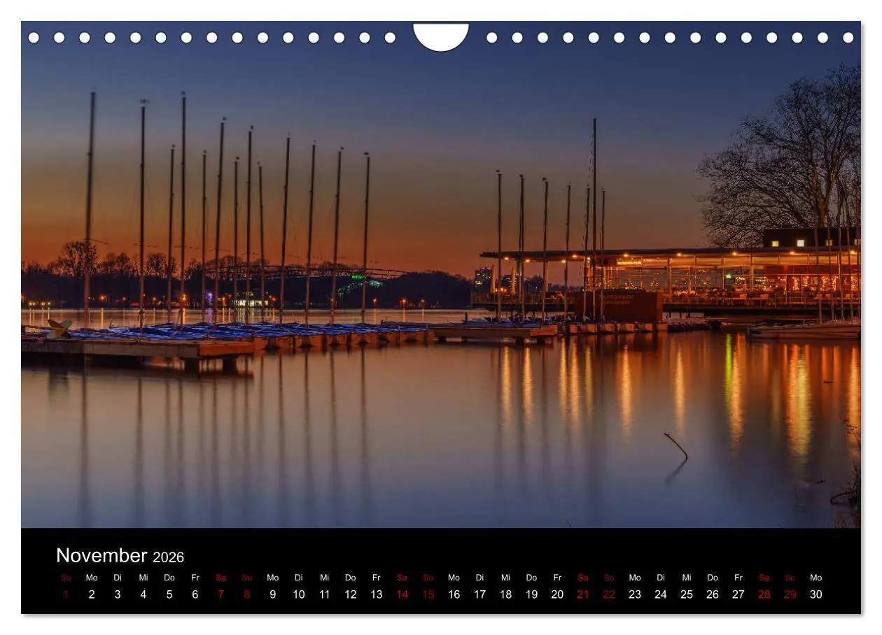 Bild: 9783457900642 | Hannover bei Nacht 2026 (Wandkalender 2026 DIN A4 quer), CALVENDO...