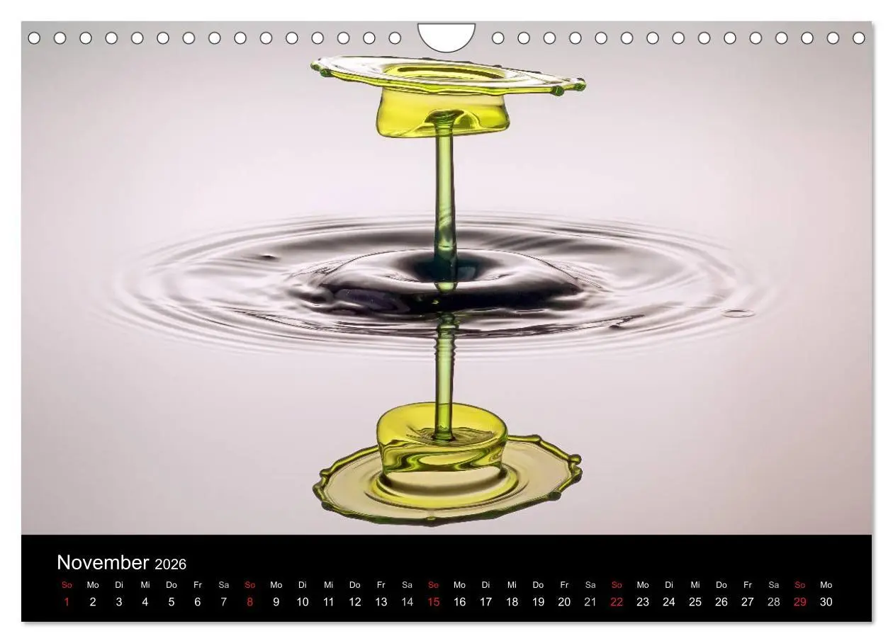 Bild: 9783516230642 | Liquid Art - Magische Momente mit Wassertropfen (Wandkalender 2026...