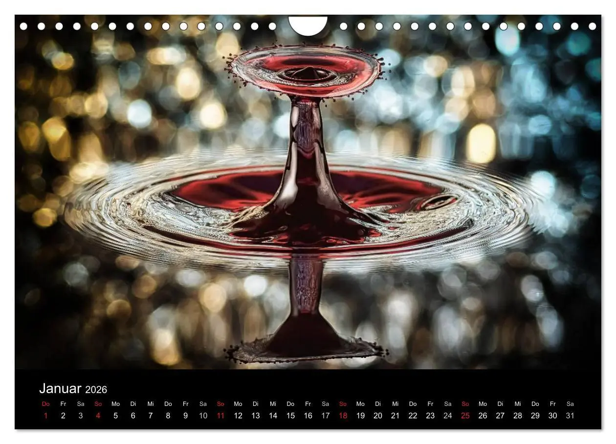 Bild: 9783516230642 | Liquid Art - Magische Momente mit Wassertropfen (Wandkalender 2026...