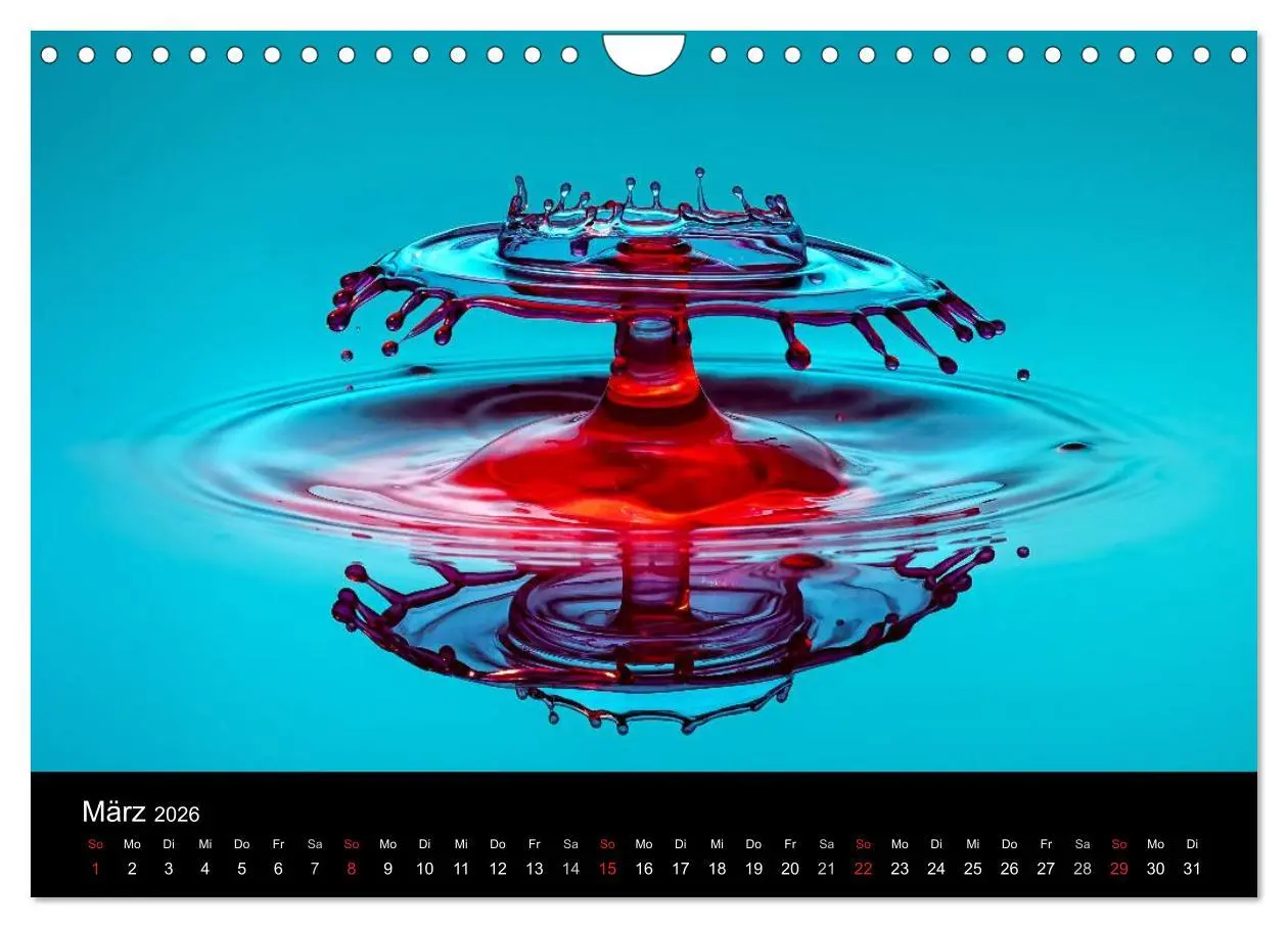 Bild: 9783516230642 | Liquid Art - Magische Momente mit Wassertropfen (Wandkalender 2026...