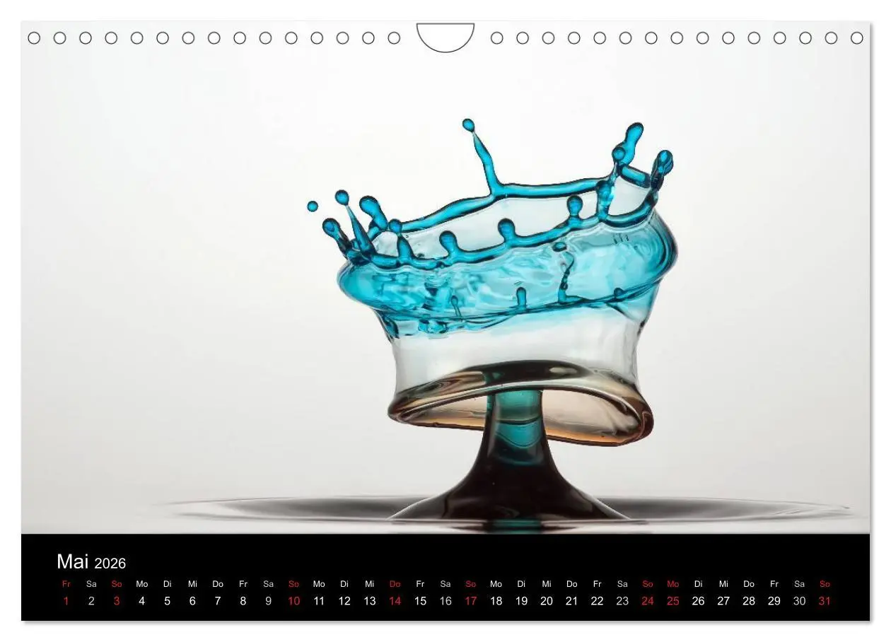 Bild: 9783516230642 | Liquid Art - Magische Momente mit Wassertropfen (Wandkalender 2026...