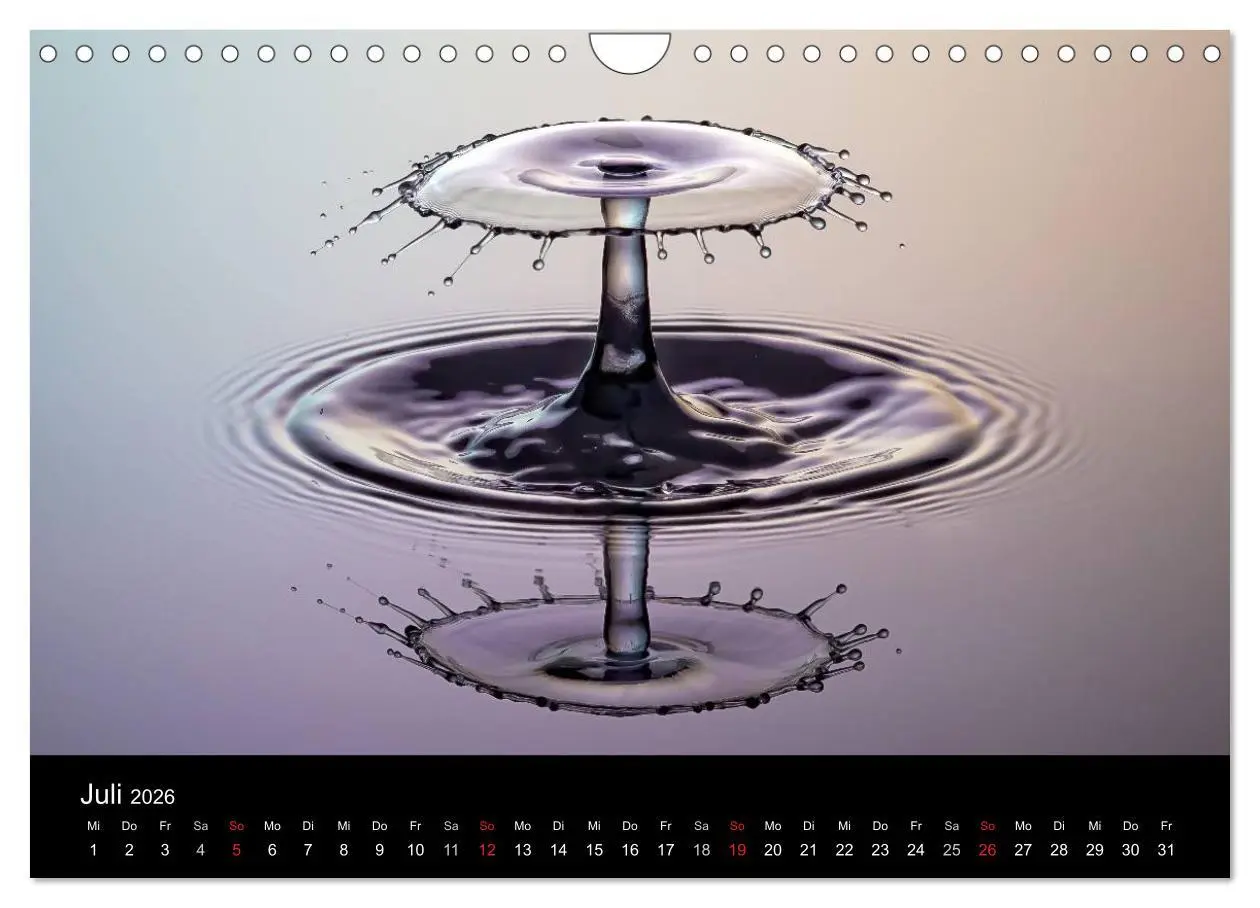 Bild: 9783516230642 | Liquid Art - Magische Momente mit Wassertropfen (Wandkalender 2026...