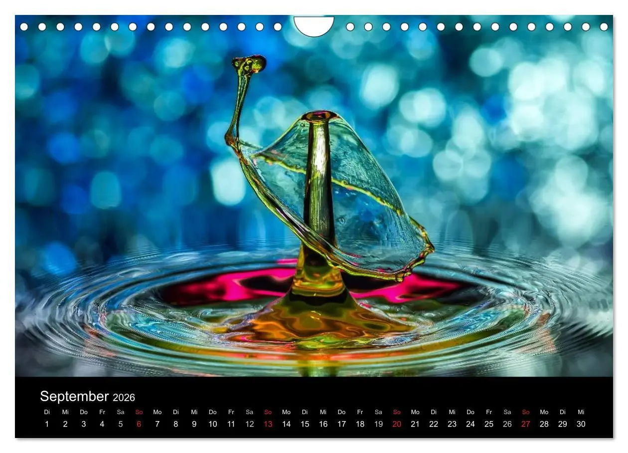 Bild: 9783516230642 | Liquid Art - Magische Momente mit Wassertropfen (Wandkalender 2026...