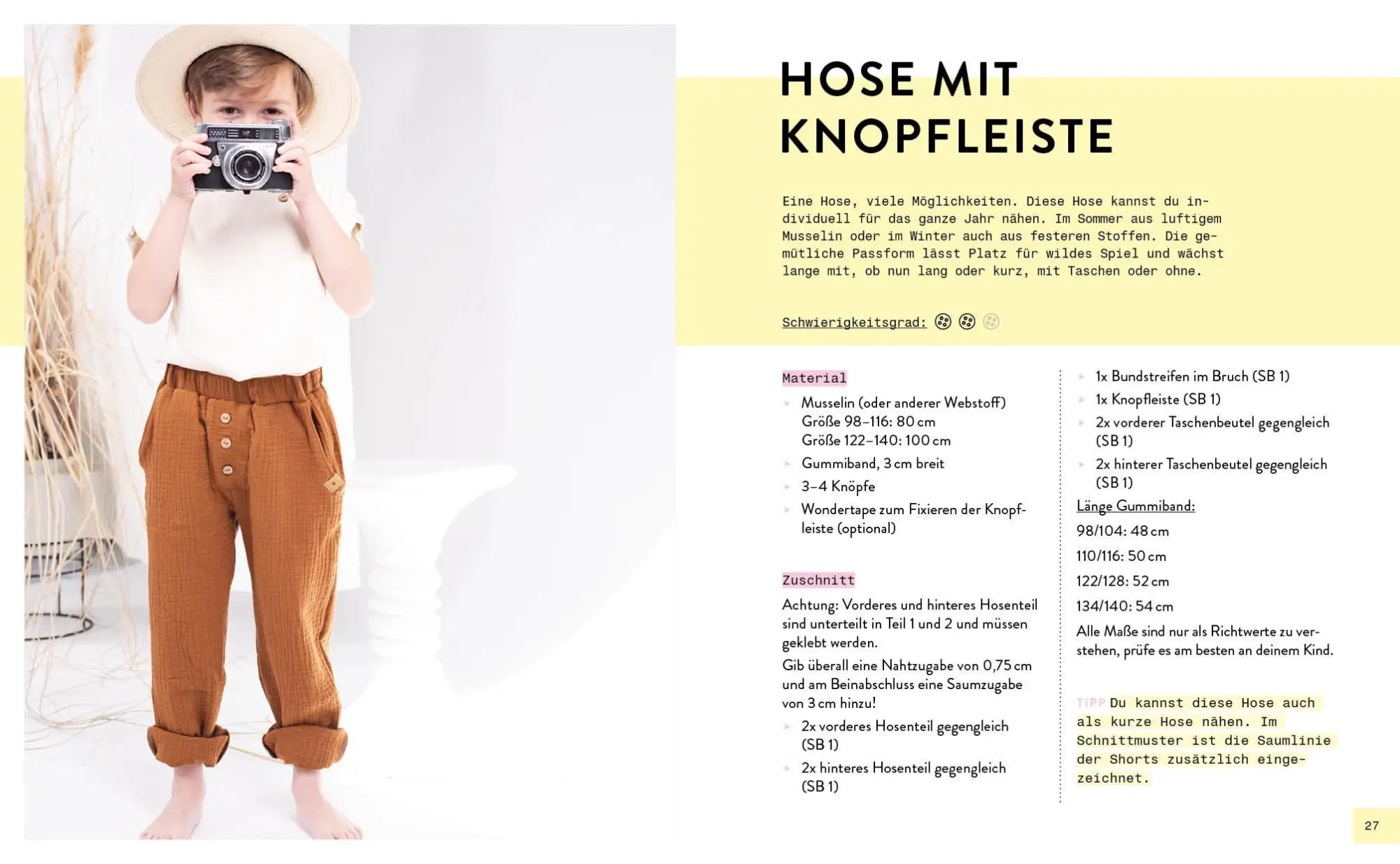 Bild: 9783745920642 | Mini-Masterclass - Nähen mit Musselin für Kids | JULESNaht (u. a.)