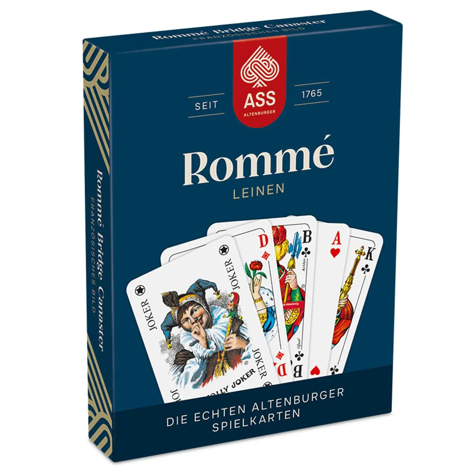 Cover: 4042677700742 | Rommé Leinenprägung, französisches Bild | ASS Altenburger | Spiel