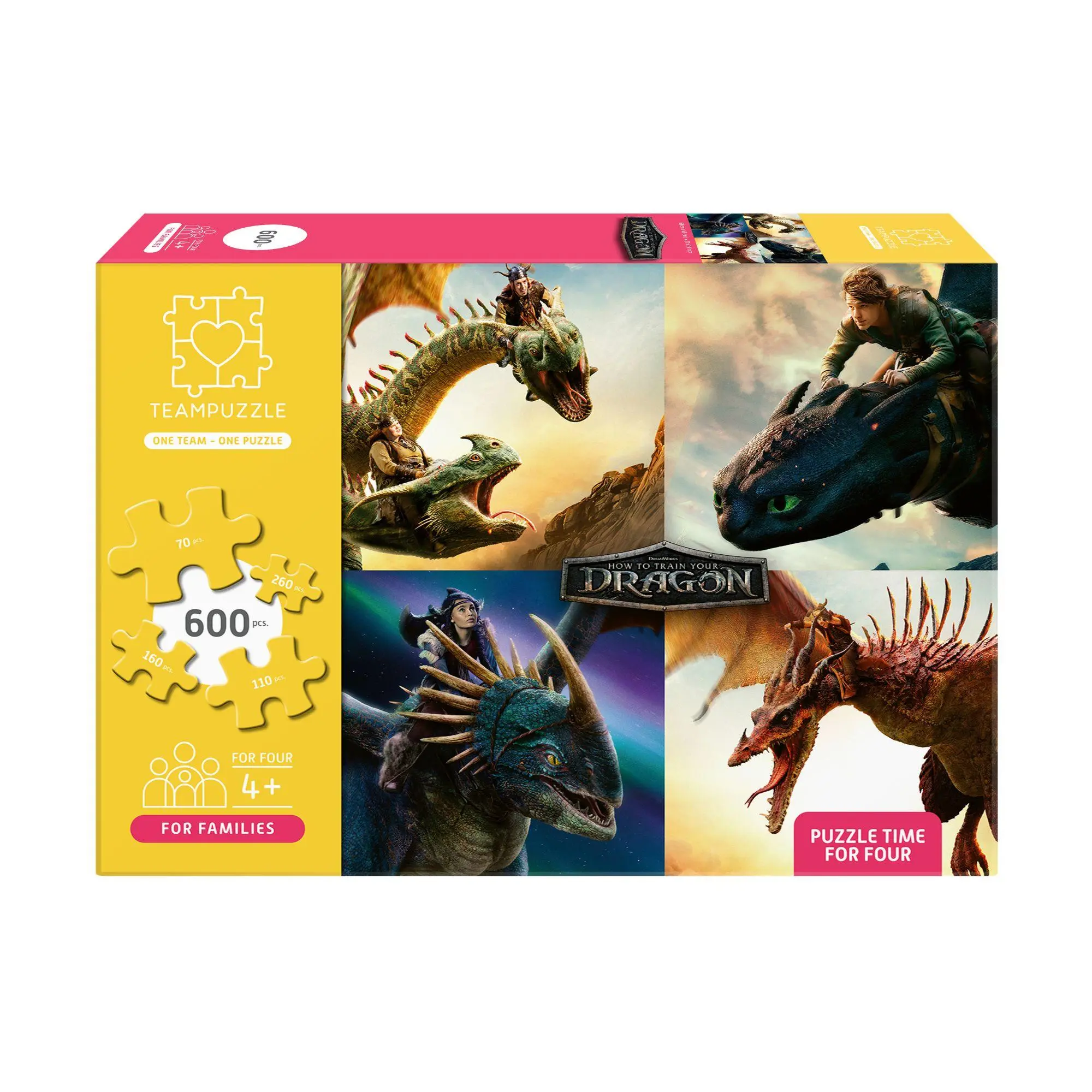 Cover: 4262481530742 | Drachenzähmen leicht gemacht | FOR FAMILIES T600 | Spiel | 5100 | 2026