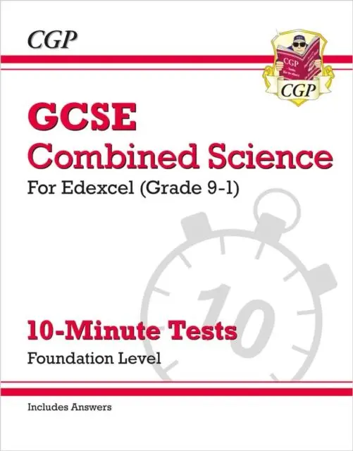 Cover: 9781789080742 | GCSE Combined Science: Edexcel 10-Minute Tests - Foundation...