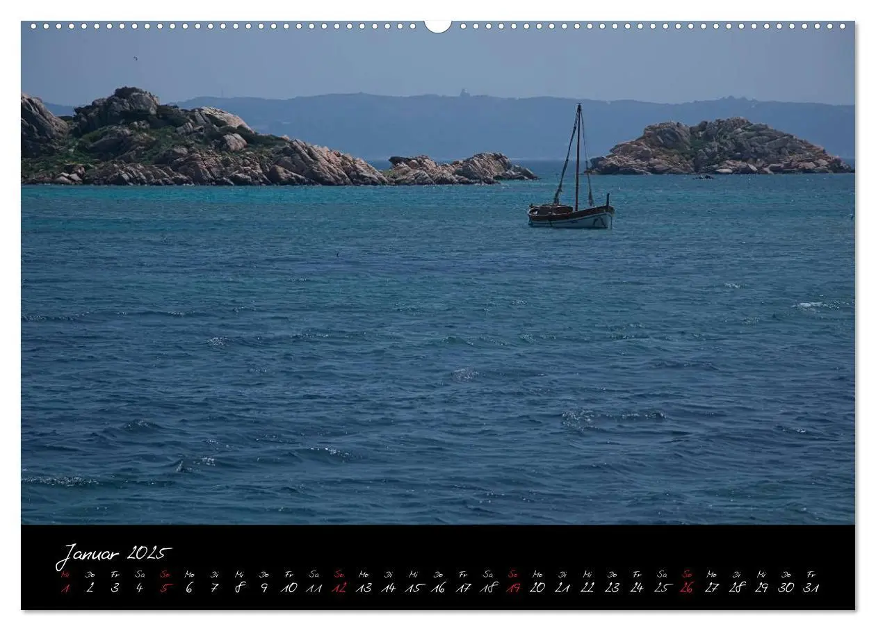 Bild: 9783435730742 | Blaues Sardinien (Wandkalender 2025 DIN A2 quer), CALVENDO...