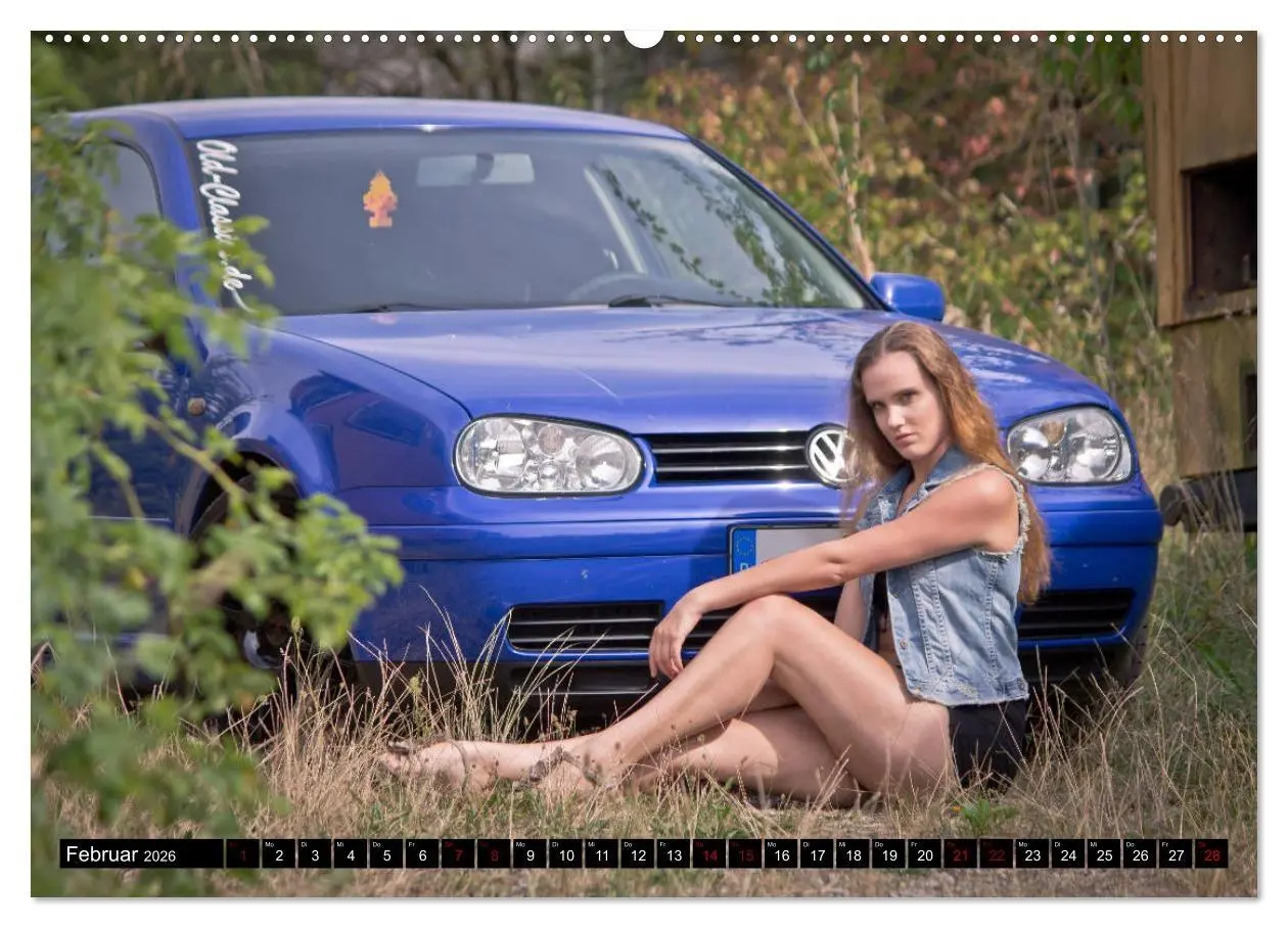Bild: 9783457750742 | Heiße Frauen und schnelle Autos (hochwertiger Premium Wandkalender...