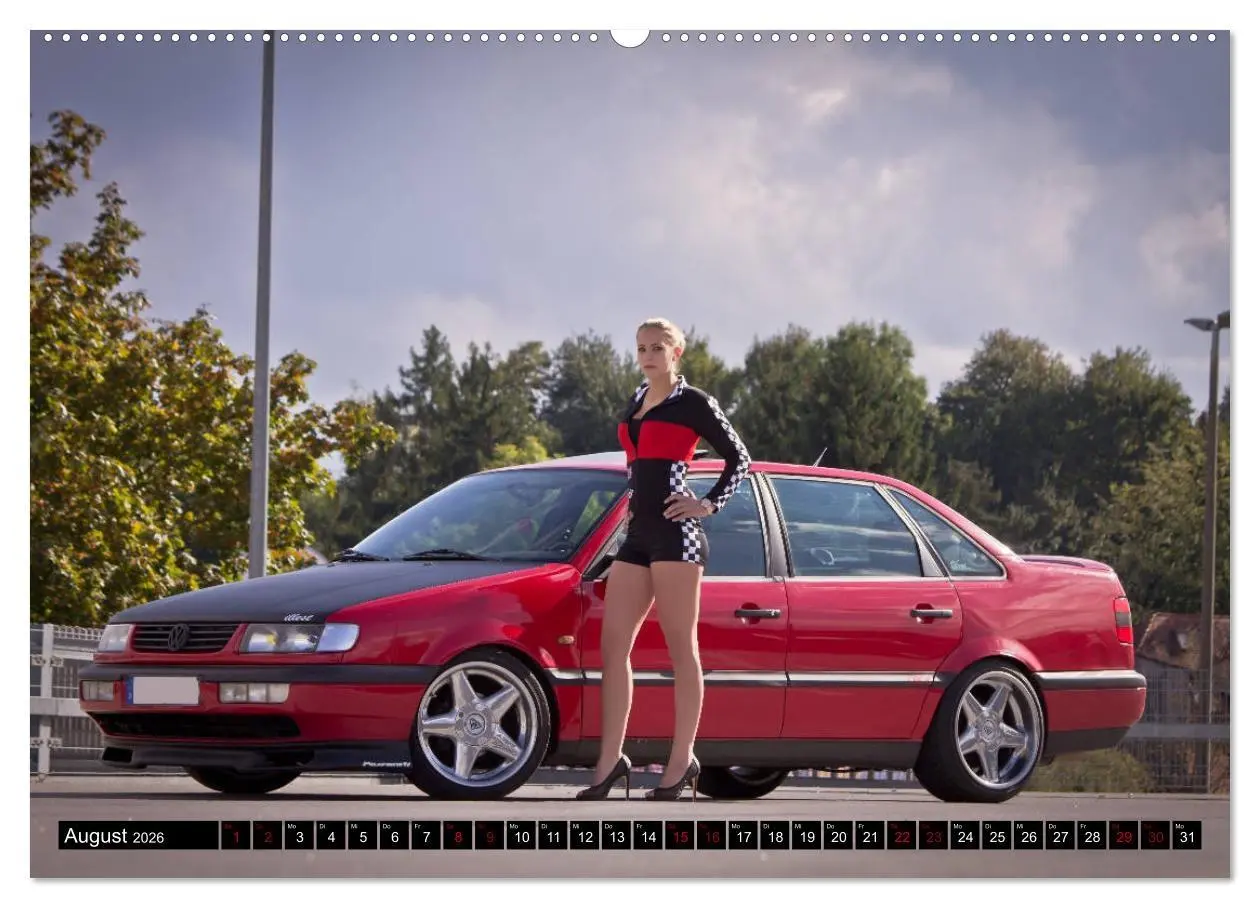 Bild: 9783457750742 | Heiße Frauen und schnelle Autos (hochwertiger Premium Wandkalender...