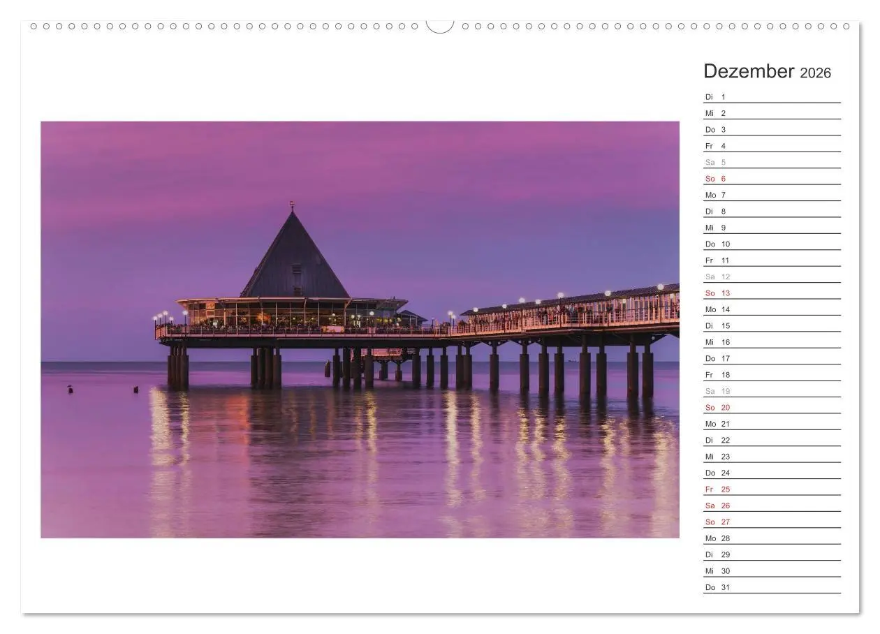 Bild: 9783516220742 | Zeit für Erholung - Insel Usedom / Geburtstagskalender...