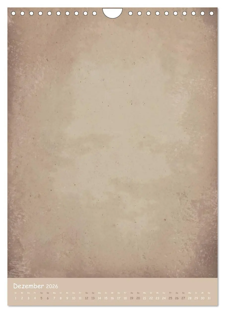 Bild: 9783516390742 | Vintage DIY Bastel-Kalender -Hochformat- (Wandkalender 2026 DIN A4...