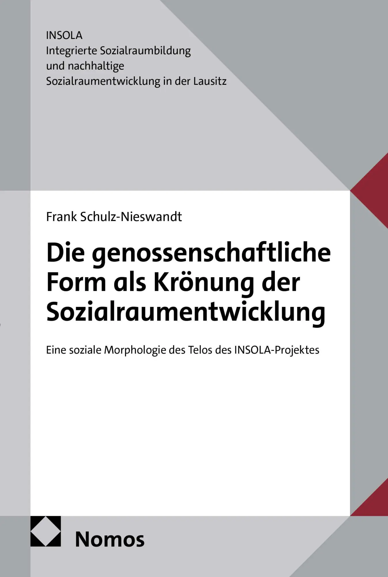 Die genossenschaftliche Form als Krönung der Sozialraumentwicklung